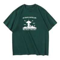 Thumbnail for Air Traffic Controllers - We Rule The Sky Designed Relax Fit T-Shirts