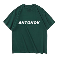 Thumbnail for Antonov & Text Designed Relax Fit T-Shirts