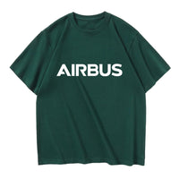 Thumbnail for Airbus & Text Designed Relax Fit T-Shirts