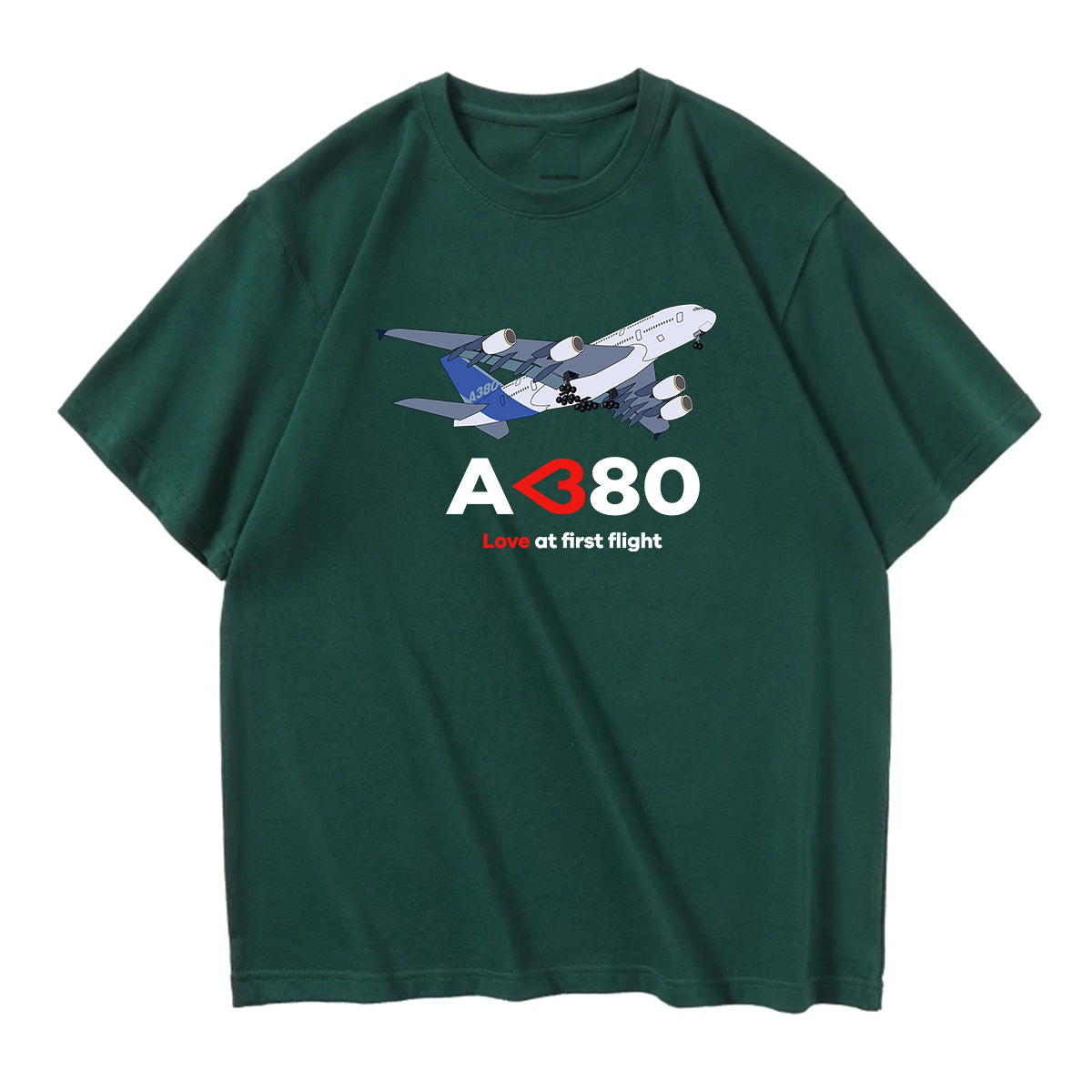 Airbus A380 Love at first flight Designed Relax Fit T-Shirts