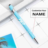 Thumbnail for 767 Flat Text Designed Ballpens Capacitive Screen Touch Pens