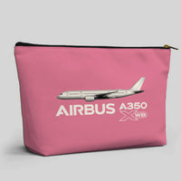 Thumbnail for The Airbus A350 WXB Designed Zipper Pouch