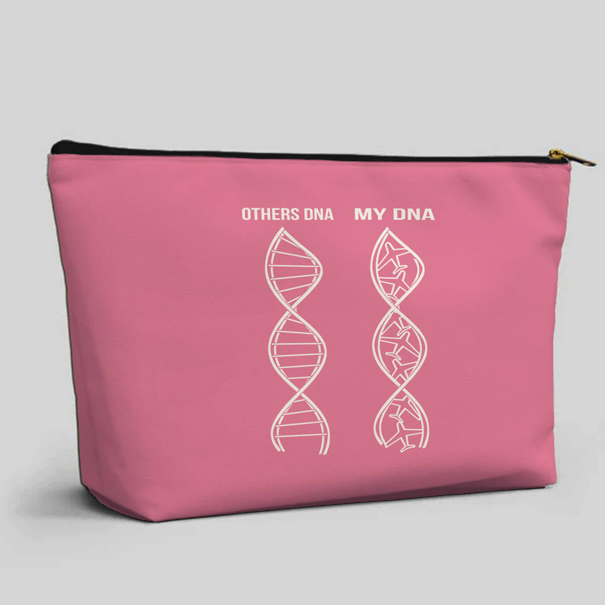 Aviation DNA Designed Zipper Pouch