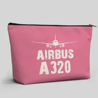 Thumbnail for Airbus A320 & Plane Designed Zipper Pouch