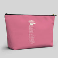 Thumbnail for Aviation Alphabet Designed Zipper Pouch