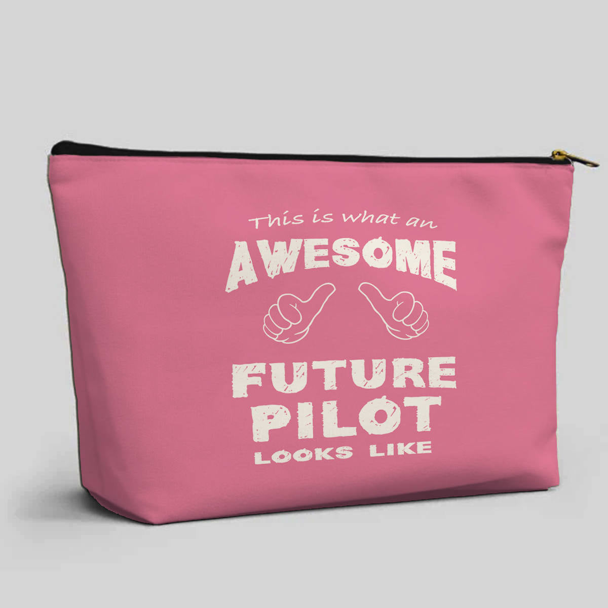 Future Pilot Designed Zipper Pouch