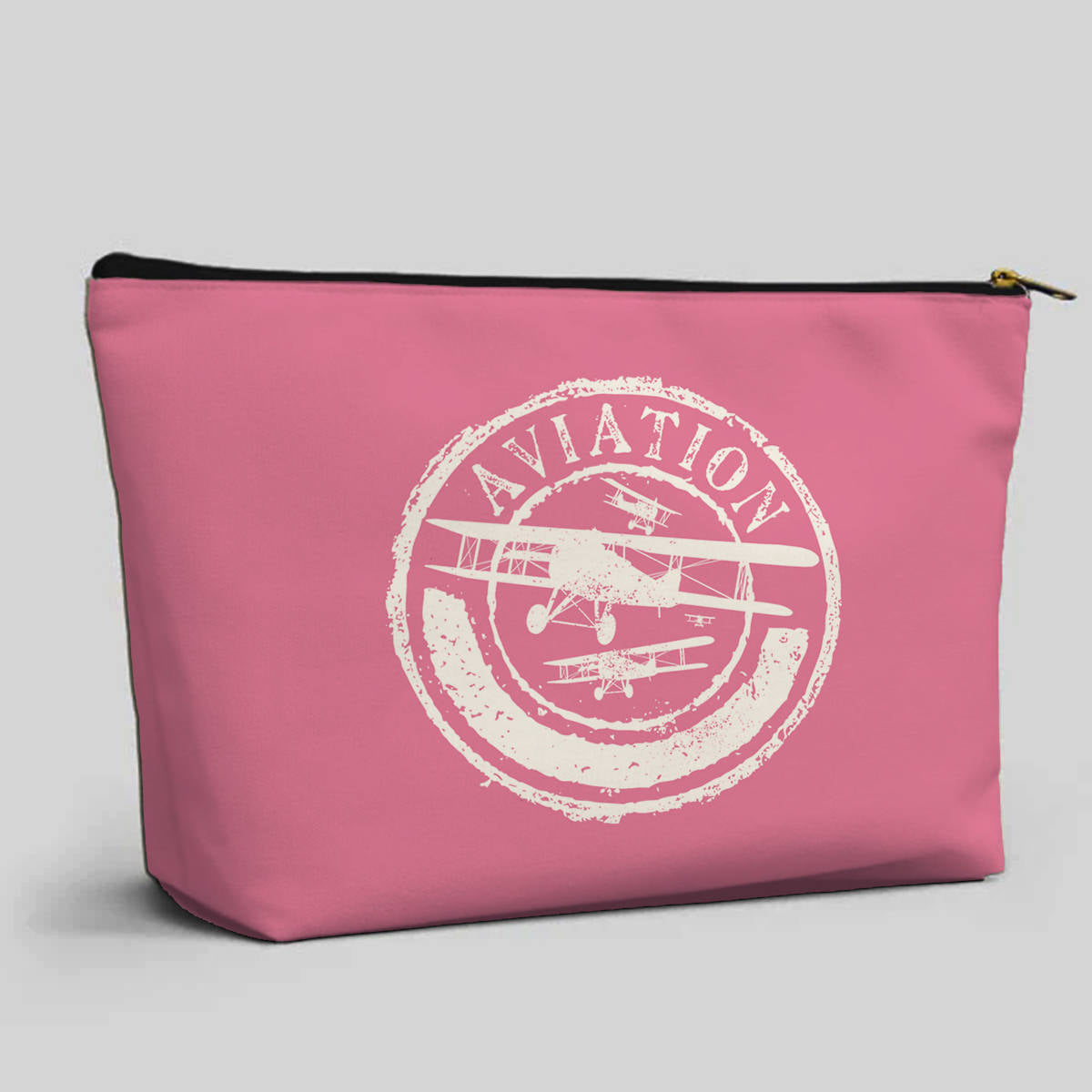 Aviation Lovers Designed Zipper Pouch