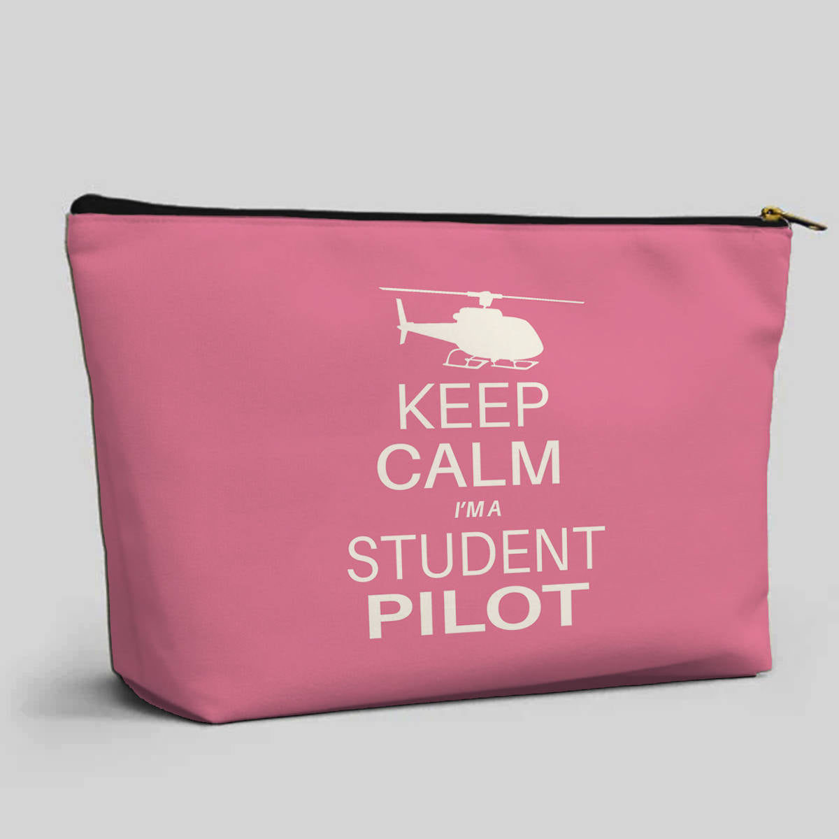 Student Pilot (Helicopter) Designed Zipper Pouch