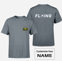 Thumbnail for Flying Designed Pocket T-Shirts