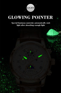 Thumbnail for Luxury Man Wristwatch Waterproof Luminous Chronograph Watch