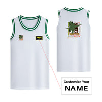 Thumbnail for Fighter Machine Designed Basketball Style Sports Tank Tops