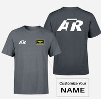 Thumbnail for ATR & Text Double-Side T-Shirts