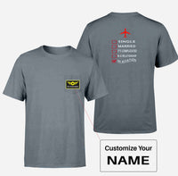 Thumbnail for In Aviation Designed Pocket T-Shirts