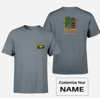 Thumbnail for Fighter Machine Designed Pocket T-Shirts