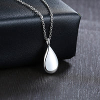 Thumbnail for Your Custom Design & Image & Logo & Text Design  Can open droplet shaped pendant