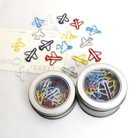 Thumbnail for Many Colors Aircraft Plane Paper Clips