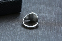 Thumbnail for Your Custom Design & Image & Logo & Text Design  14MM Stainless Steel Smooth Ring (1)