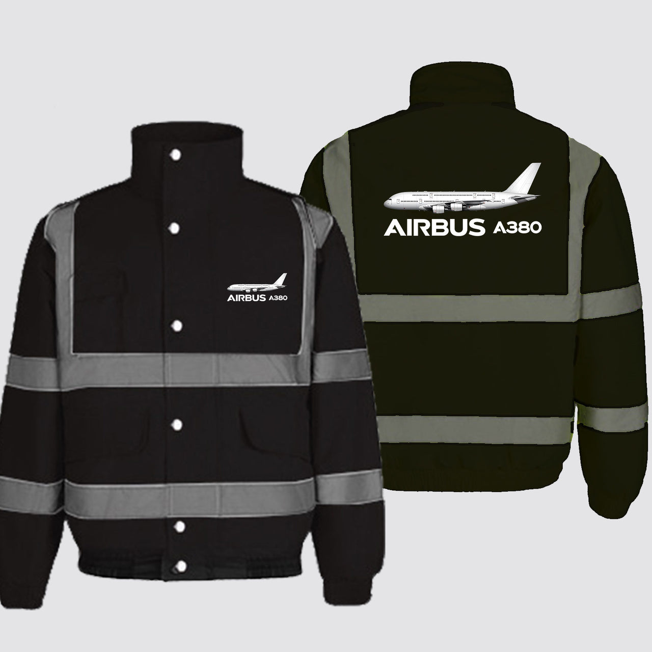 The Airbus A380 Designed Reflective Winter Jackets