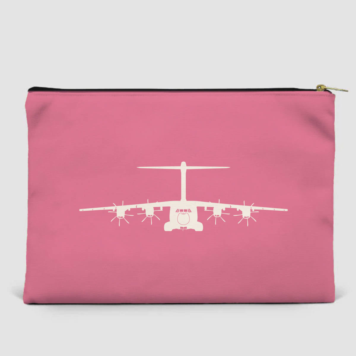 Airbus A400M Silhouette Designed Zipper Pouch