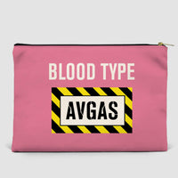 Thumbnail for Blood Type AVGAS Designed Zipper Pouch