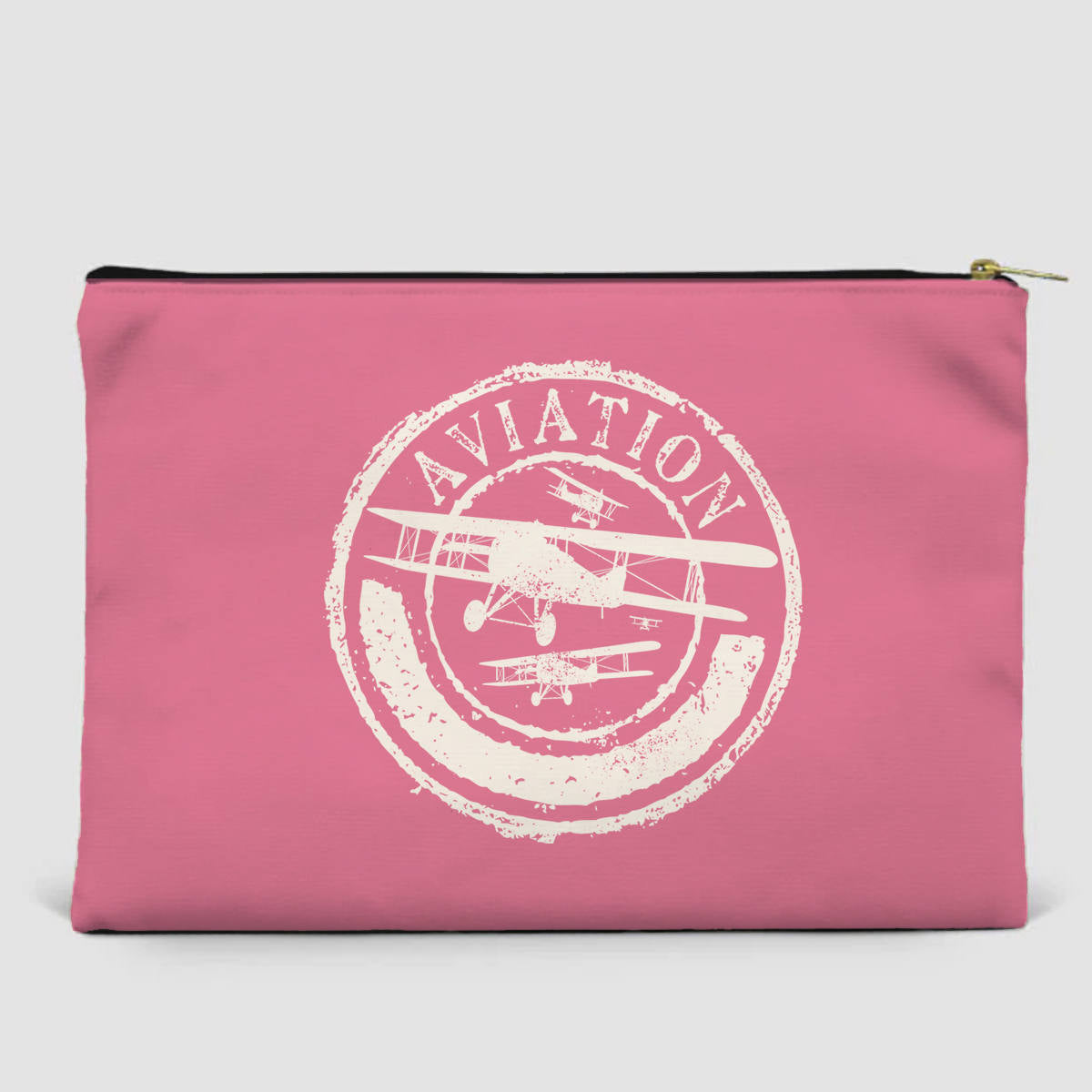 Aviation Lovers Designed Zipper Pouch