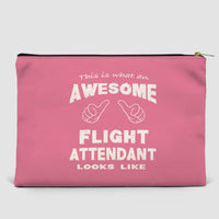 Thumbnail for Flight Attendant Designed Zipper Pouch