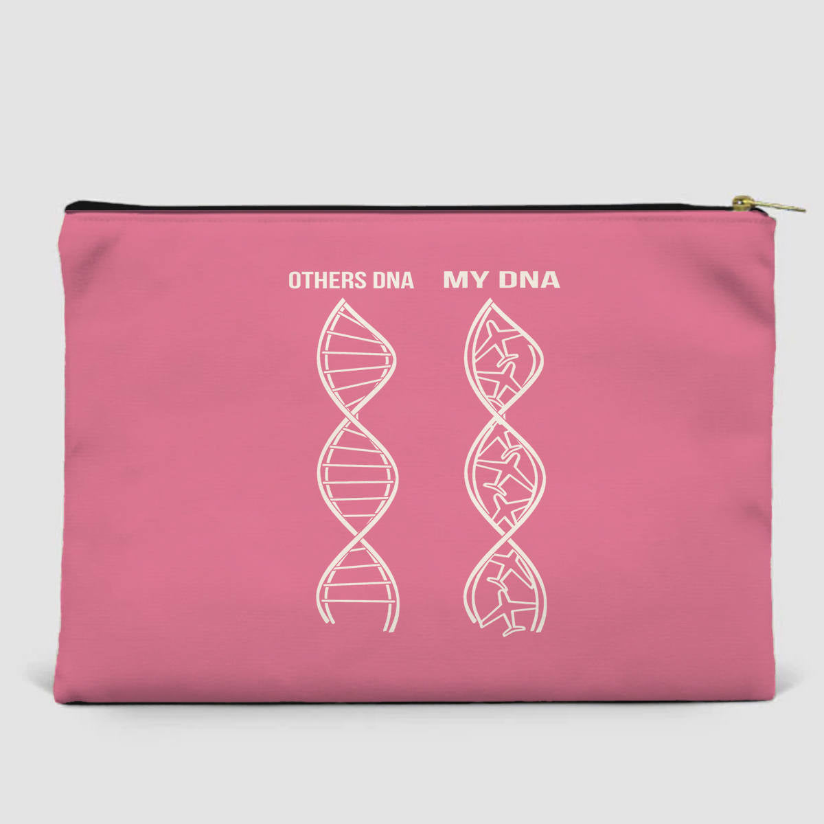 Aviation DNA Designed Zipper Pouch