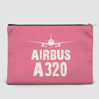 Thumbnail for Airbus A320 & Plane Designed Zipper Pouch