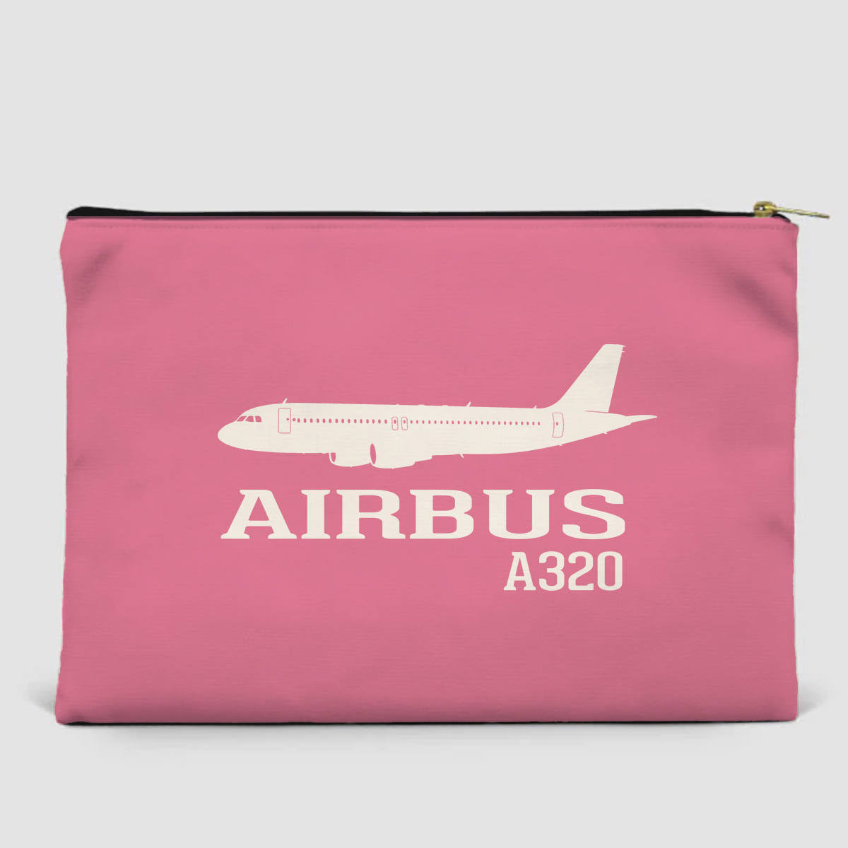 Airbus A320 Printed Designed Zipper Pouch