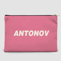 Thumbnail for Antonov & Text Designed Zipper Pouch