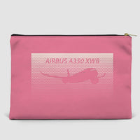 Thumbnail for Airbus A350XWB & Dots Designed Zipper Pouch