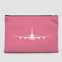 Thumbnail for Airbus A380 Silhouette Designed Zipper Pouch