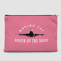 Thumbnail for Boeing 747 Queen of the Skies Designed Zipper Pouch