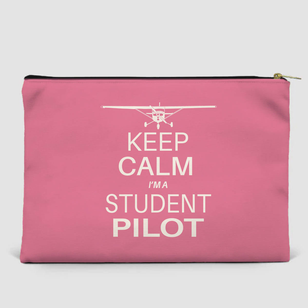 Student Pilot Designed Zipper Pouch