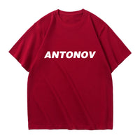 Thumbnail for Antonov & Text Designed Relax Fit T-Shirts