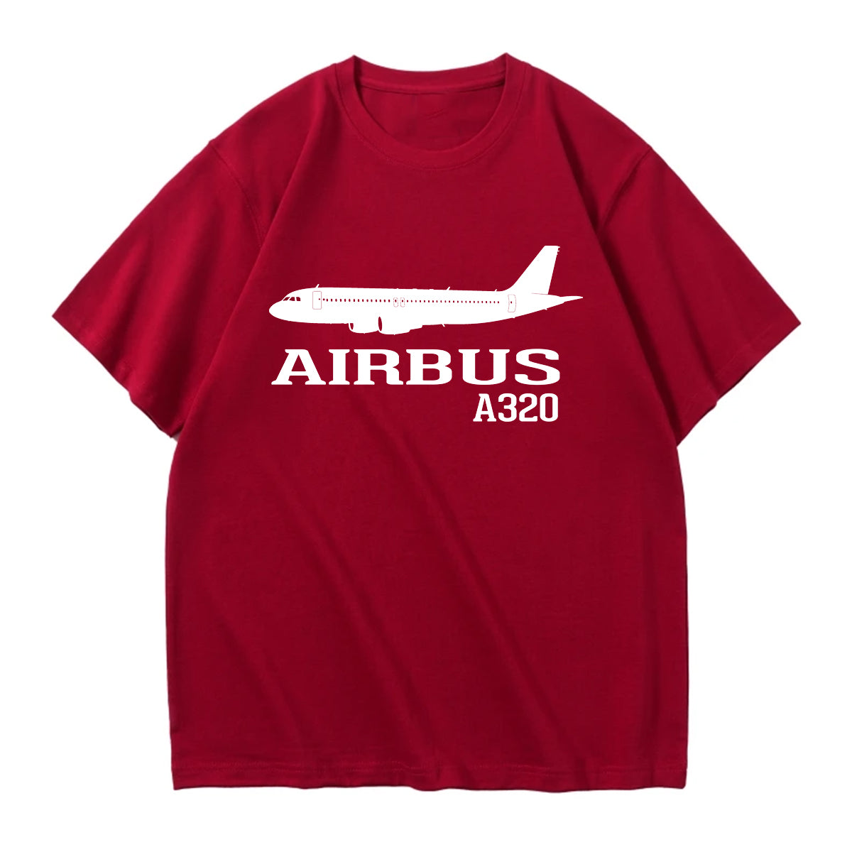 Airbus A320 Printed Designed Relax Fit T-Shirts