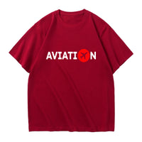 Thumbnail for Aviation Designed Relax Fit T-Shirts