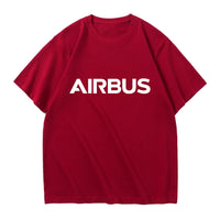 Thumbnail for Airbus & Text Designed Relax Fit T-Shirts