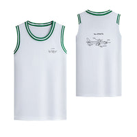 Thumbnail for How Planes Fly Designed Basketball Style Sports Tank Tops