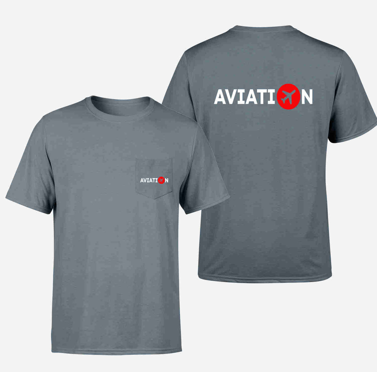 Aviation Designed Pocket T-Shirts