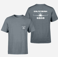 Thumbnail for Gulfstream G650 & Plane Designed Pocket T-Shirts