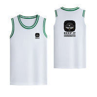 Thumbnail for Keep It Coordinated Designed Basketball Style Sports Tank Tops