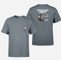 Thumbnail for Boeing 787 & GENX Engine Designed Pocket T-Shirts