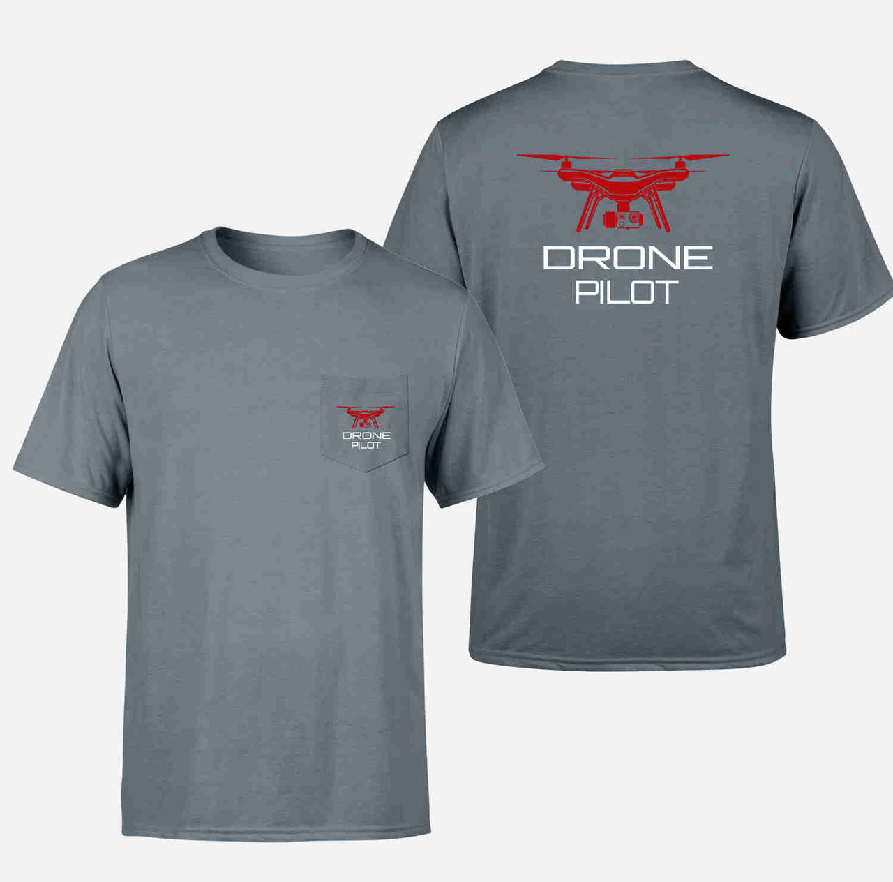 Drone Pilot Designed Pocket T-Shirts