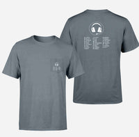 Thumbnail for Aviation Alphabet 3 Designed Pocket T-Shirts