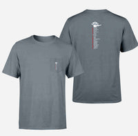 Thumbnail for Aviation Alphabet Designed Pocket T-Shirts