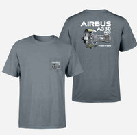 Thumbnail for Airbus A330neo & Trent 7000 Designed Pocket T-Shirts