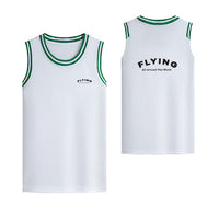 Thumbnail for Flying All Around The World Designed Basketball Style Sports Tank Tops