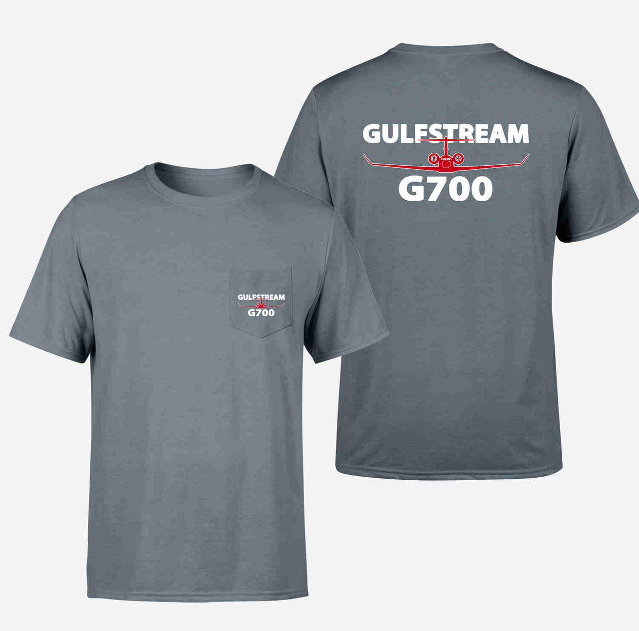 Amazing Gulfstream G700 Designed Pocket T-Shirts