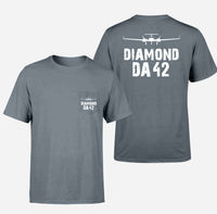 Thumbnail for Diamond DA42 & Plane Designed Pocket T-Shirts